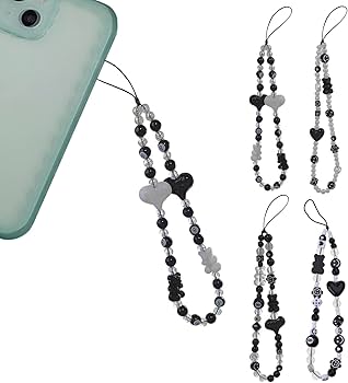 Amazon.co.jp: QIkunbinxx ファッションハートビーズストラップクマ